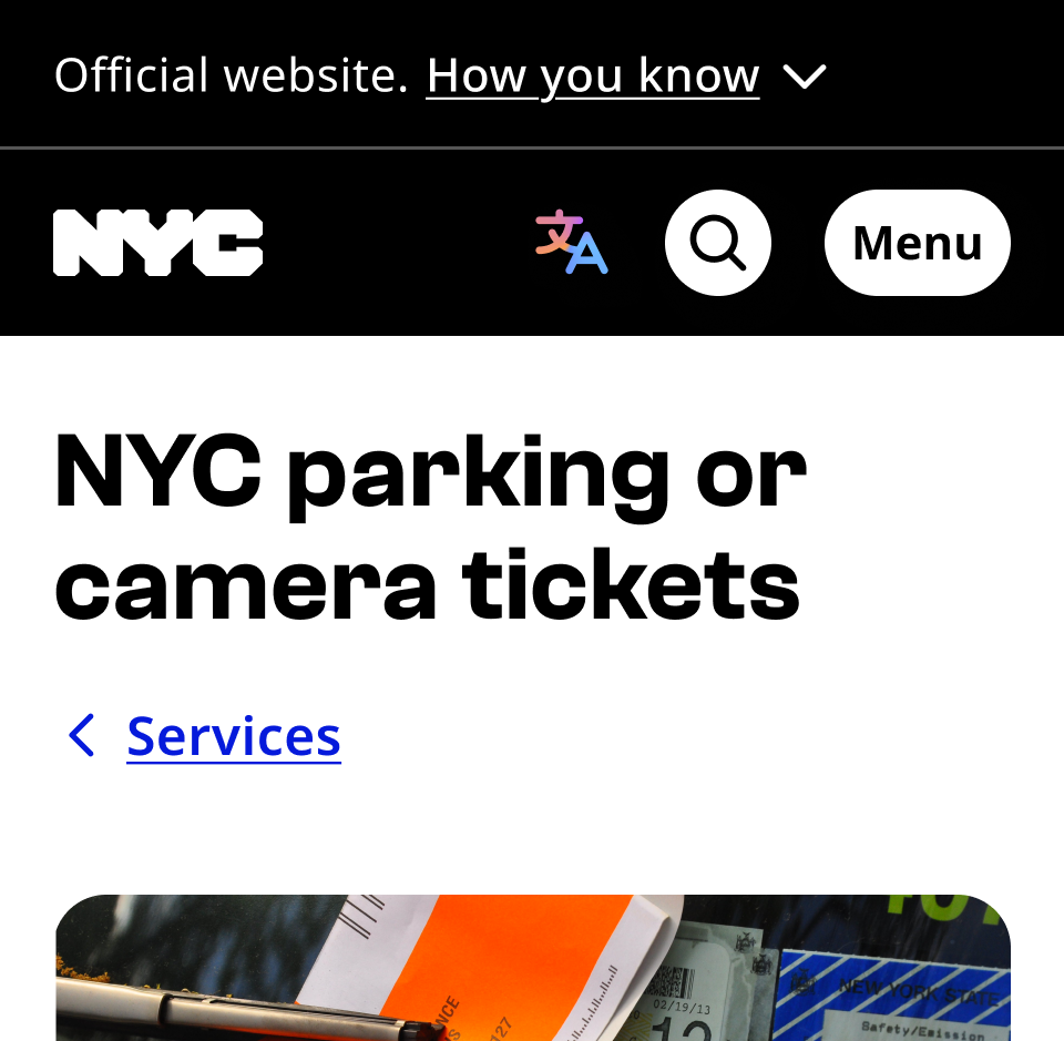 Services breadcrumb incorrectly placed after the page’s H1